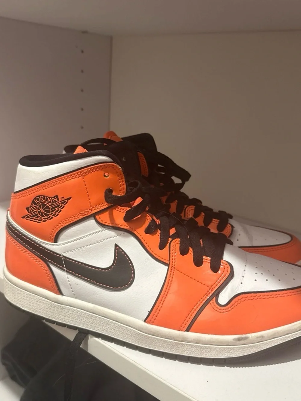 Nike Air Jordan 1 High White Orange Black